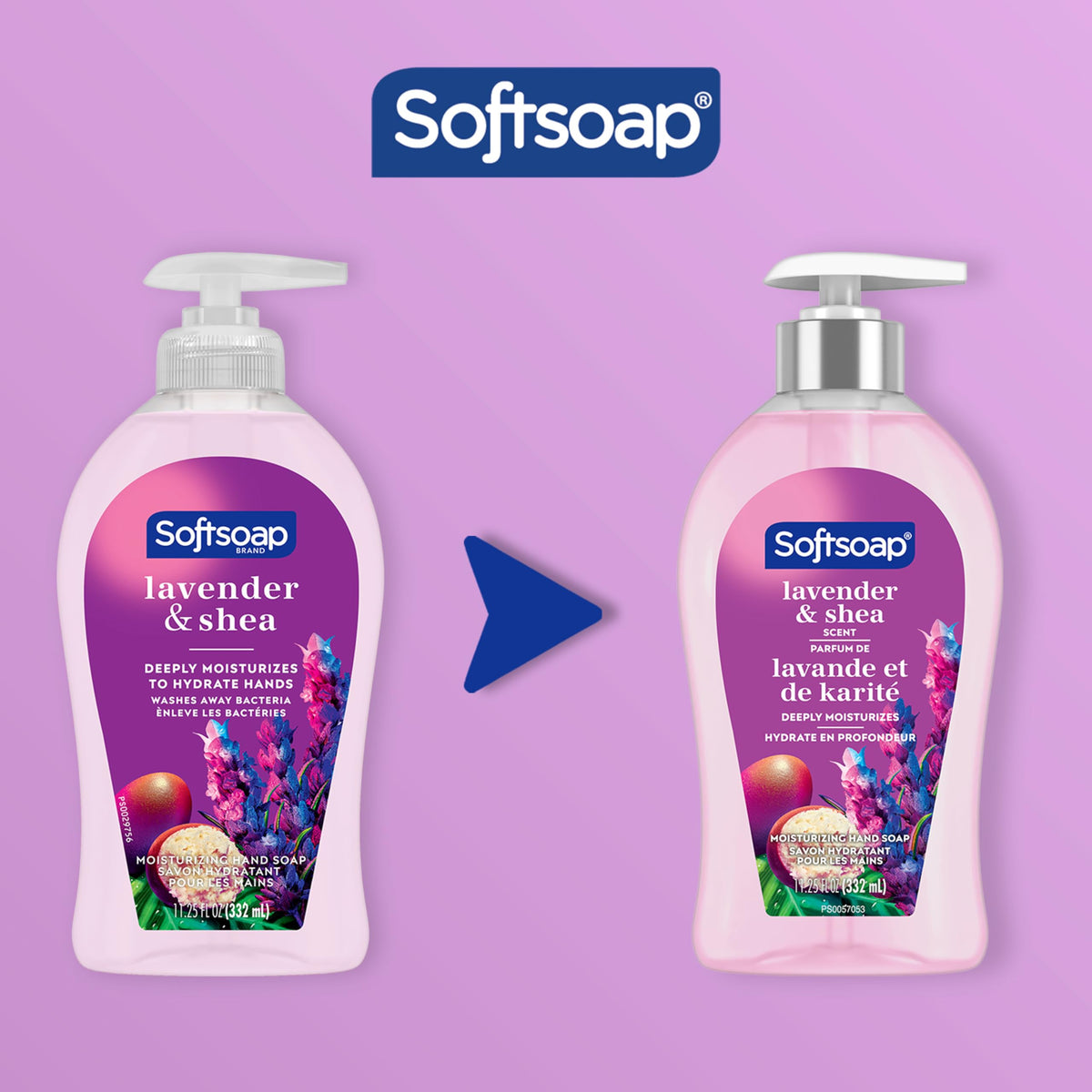Softsoap pump head detail demonstrating easy, controlled dispensing benefit