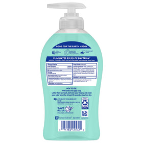 Softsoap bottles on a bathroom counter styled to show fresh citrus fragrance