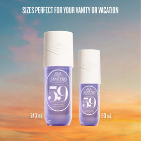Sol de Janeiro on bathroom shelf lifestyle scene conveying daily use and mood-boosting scent