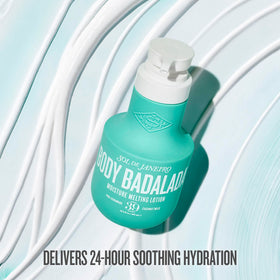 Sol de Janeiro pump close-up highlighting easy dispensing and convenience