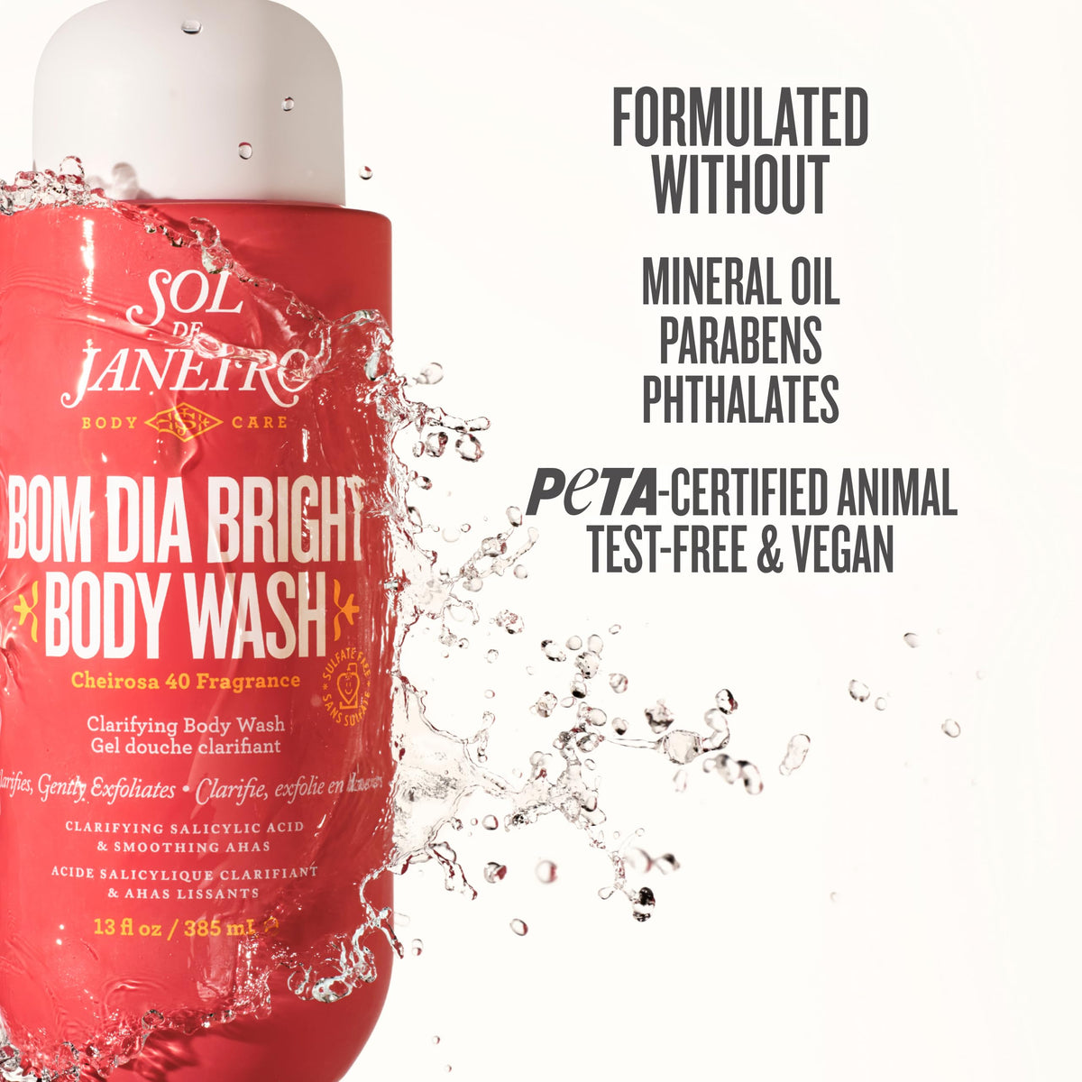 Sol de Janeiro Bom Dia Bright travel kit on bathroom shelf for routine convenience