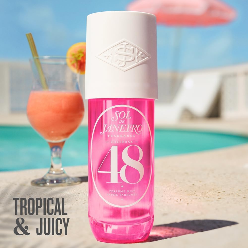 Sol de Janeiro bottles in travel pouch for portability and easy refreshes