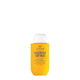 Sol de Janeiro front packaging 90mL bottle showing travel-friendly size benefit