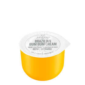 Sol de Janeiro refill pod front view showing packaging and size benefit