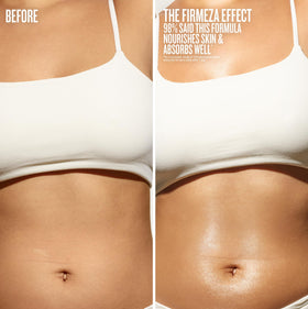 Sol de Janeiro before and after swipe showing improved stretch mark appearance