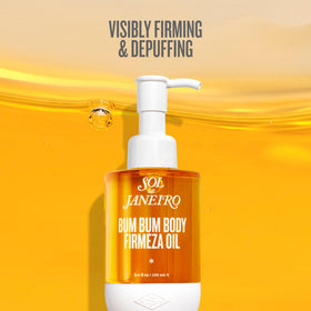 Sol de Janeiro pump and bottle detail emphasizing precise dispensing benefit