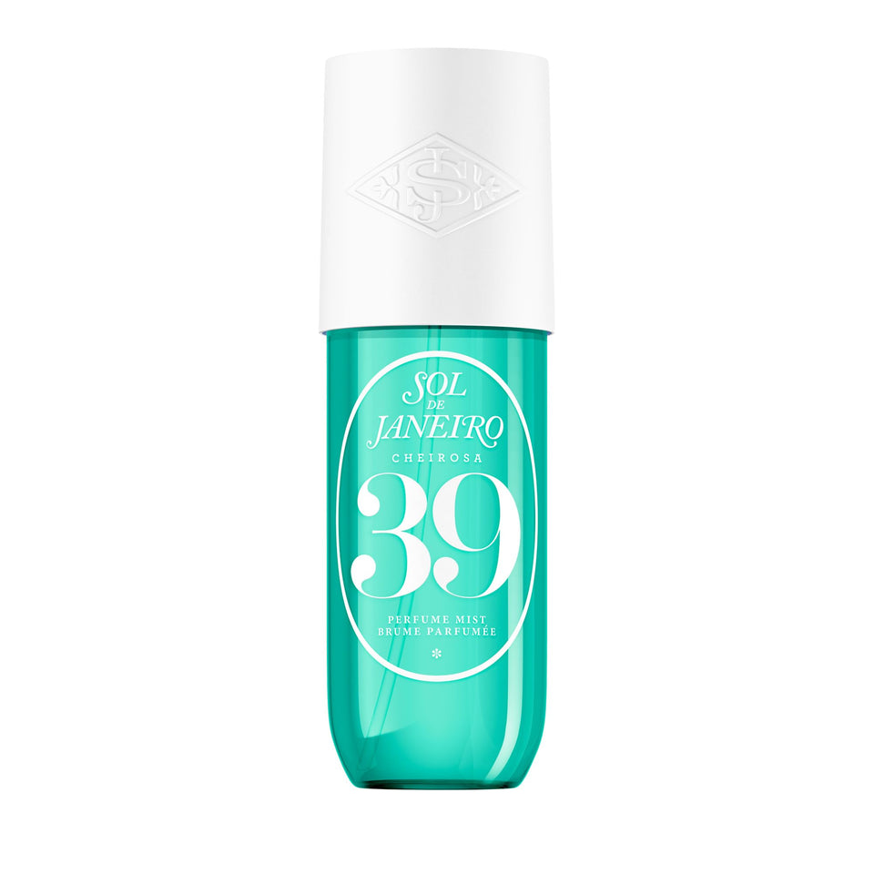 Sol de Janeiro front bottle shot showing vibrant packaging and coconut scent appeal