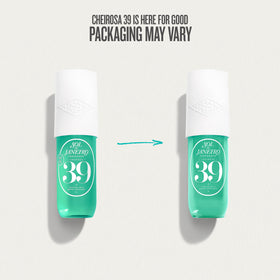 Sol de Janeiro bottle beside a ruler showing 90 mL travel size for easy packing