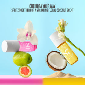 Sol de Janeiro ingredient list closeup illustrating key fragrance notes clearly