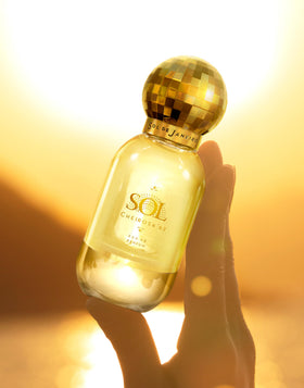 Sol de Janeiro close-up of cap and label highlighting quality finish and brand detail