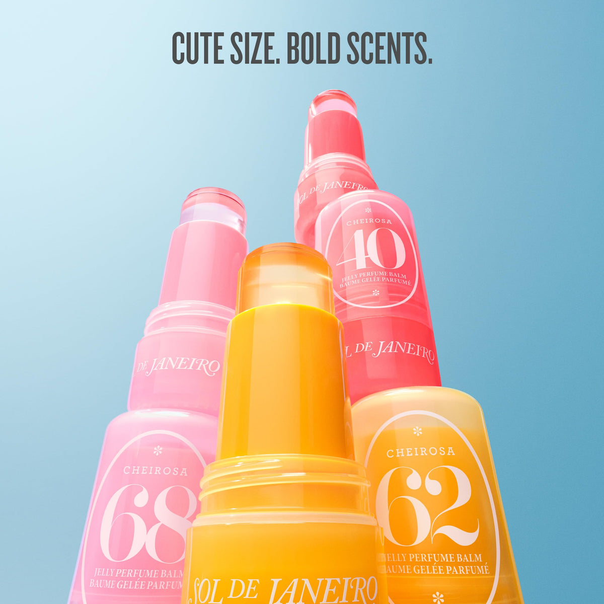Sol de Janeiro grouped with Cheirosa 68 mist showing layering options and customizable fragrance routine