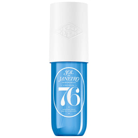 Sol de Janeiro travel bottle front view showing compact design and portable benefit