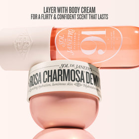 Sol de Janeiro applied to forearm showing skin-friendly scent layering
