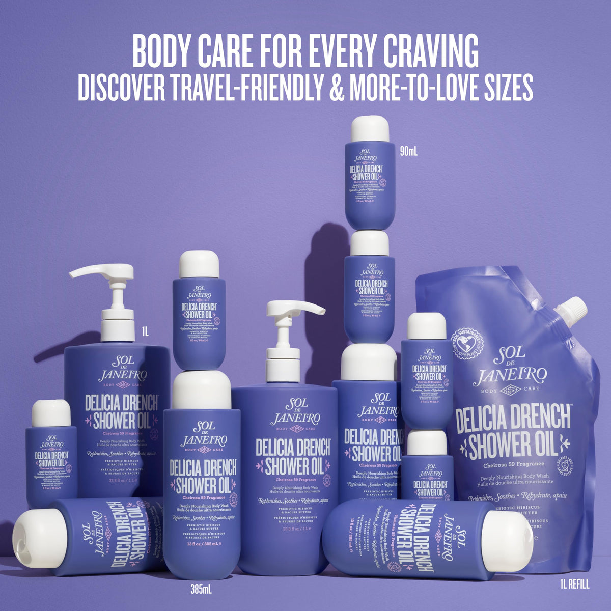 Sol de Janeiro layered with body butter showing extended moisturization benefit