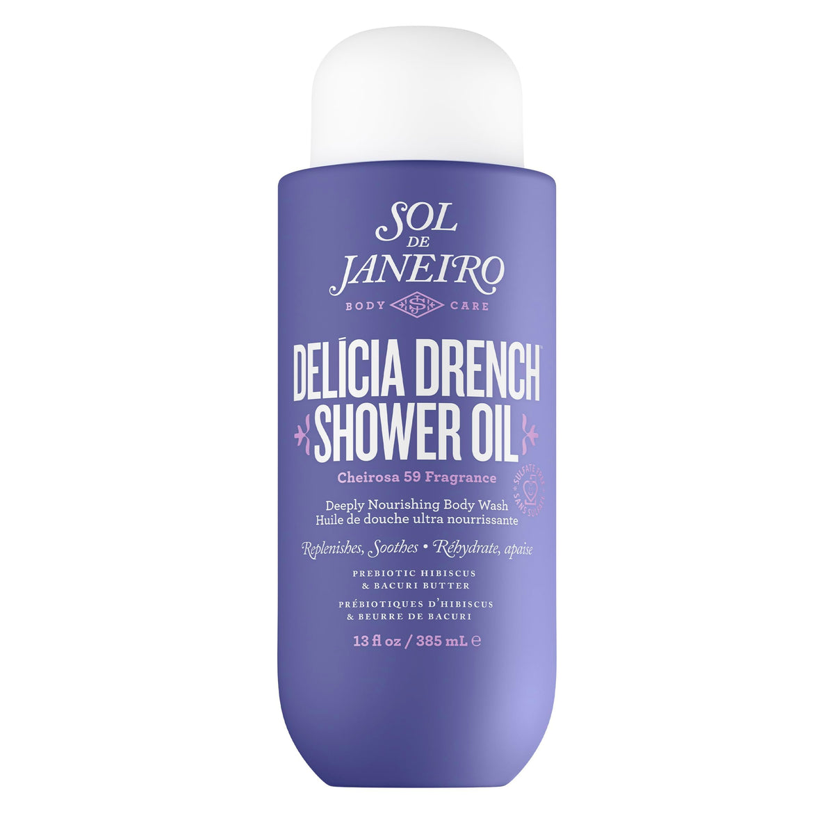 Sol de Janeiro front bottle showing product and inviting hydration