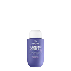 Sol de Janeiro front view of travel bottle showing compact packaging and scent