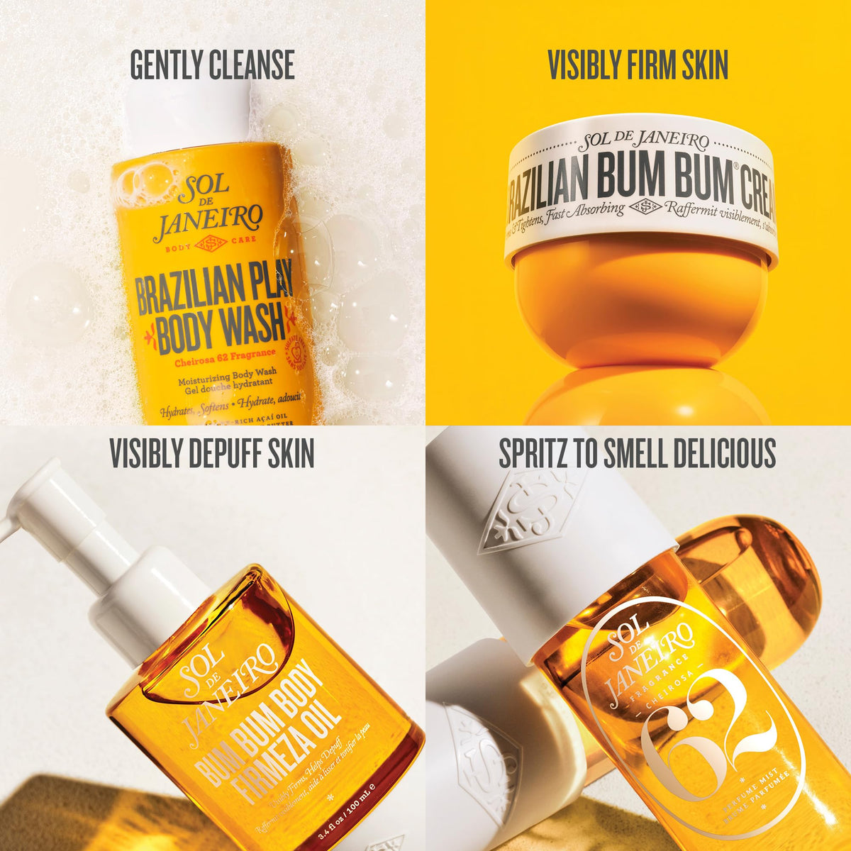 Sol de Janeiro visual of pistachio caramel vanilla notes benefit: conveys the warm gourmand scent profile