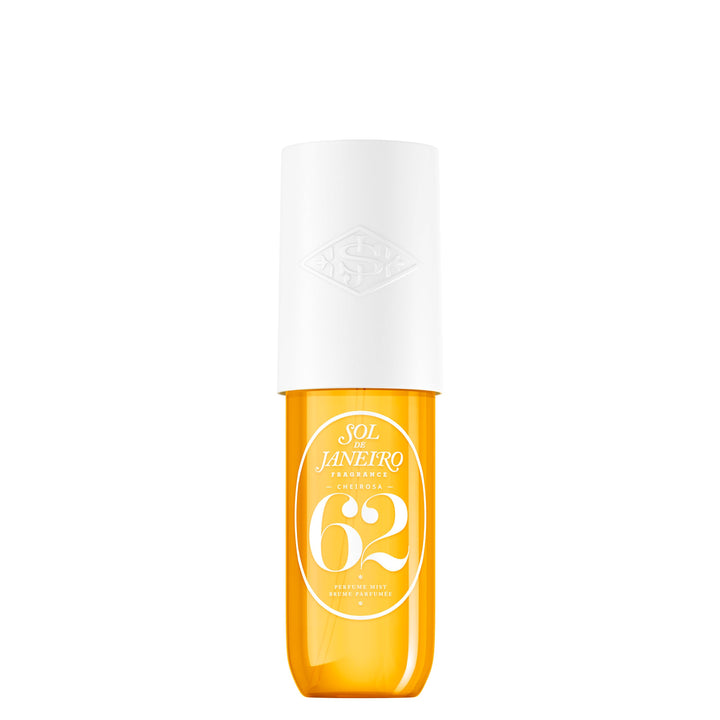 Sol de Janeiro front bottle view showing travel mist and sunny appeal
