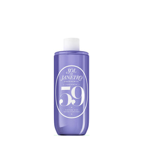 Sol de Janeiro front packaging showing refill bottle and brand benefit of long-lasting scent