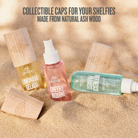 Sol de Janeiro texture droplet on skin showing lightweight, non-greasy finish