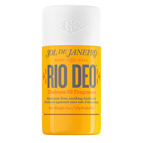 Sol de Janeiro Rio Deo front packaging showing refillable stick and branding benefit fresh scent