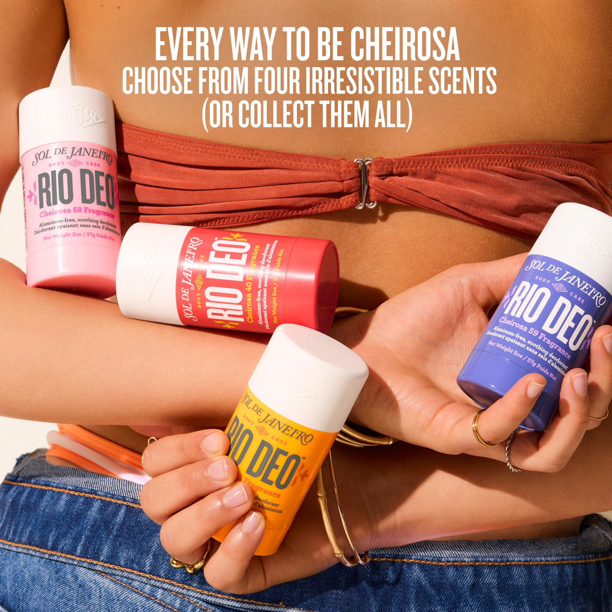 Sol de Janeiro Rio Deo label and ingredients showing aluminum-free baking-soda-free benefit