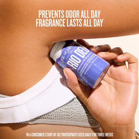 Sol de Janeiro close-up of deodorant texture showing creamy finish for gentle underarm comfort