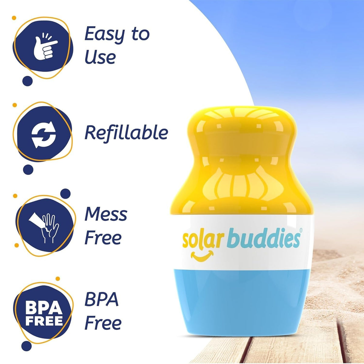 Solar Buddies neck fill indicator and roller, helps accurate 100ml filling