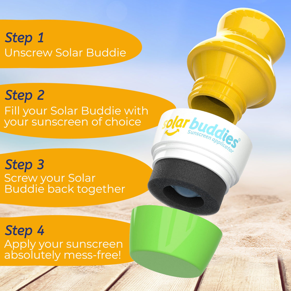Solar Buddies in toiletry bag, travel-ready design for family trips