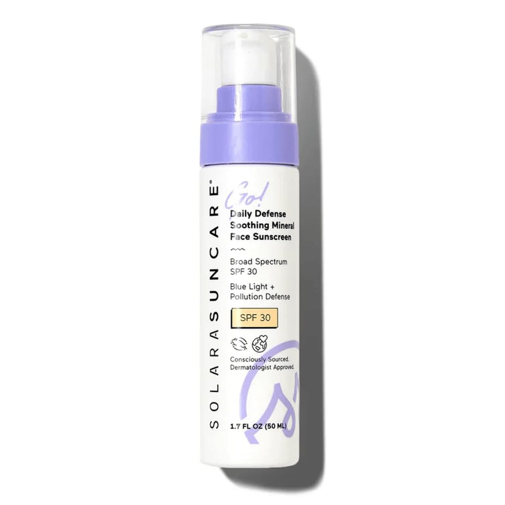 SOLARA SUNCARE front tube showing SPF 30 and travel size benefit
