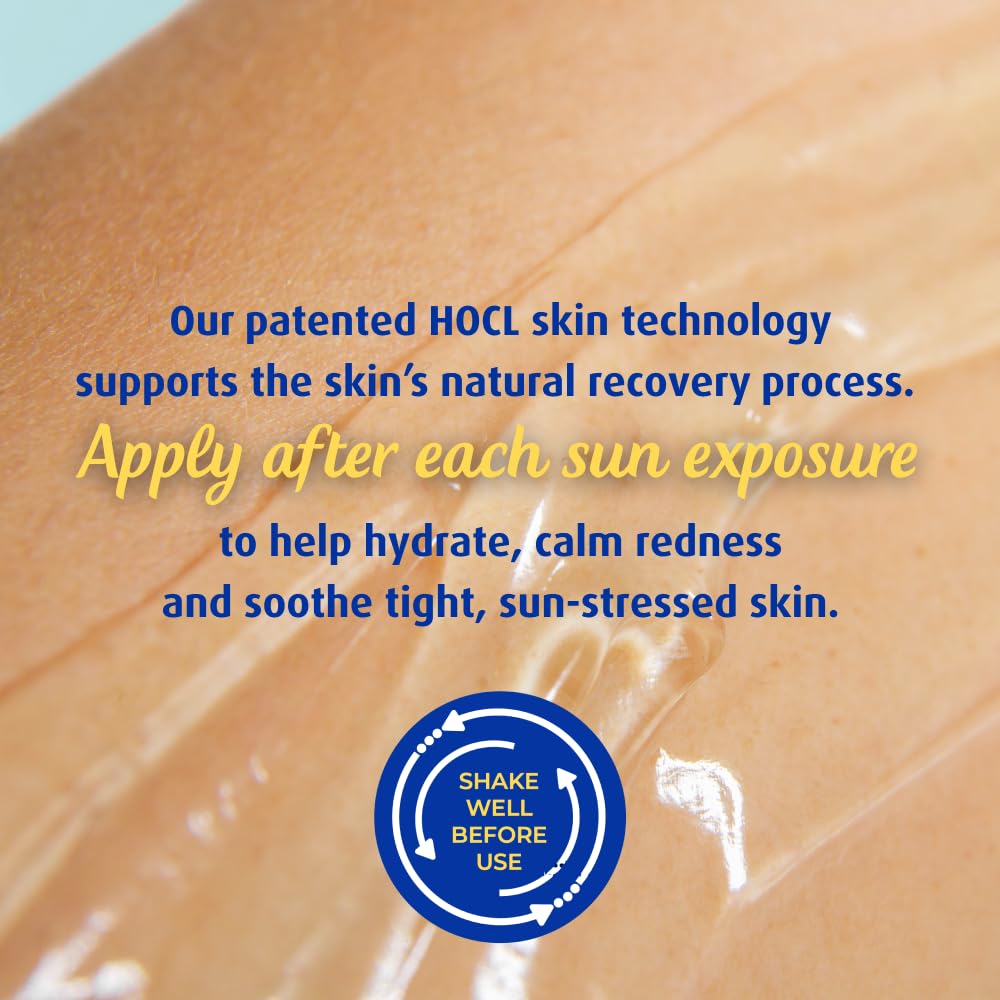 Solarcaine pump dispensing gel for mess-free application benefit
