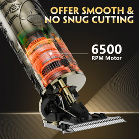Solati trimmer in barber setting illustrating professional results and reliability