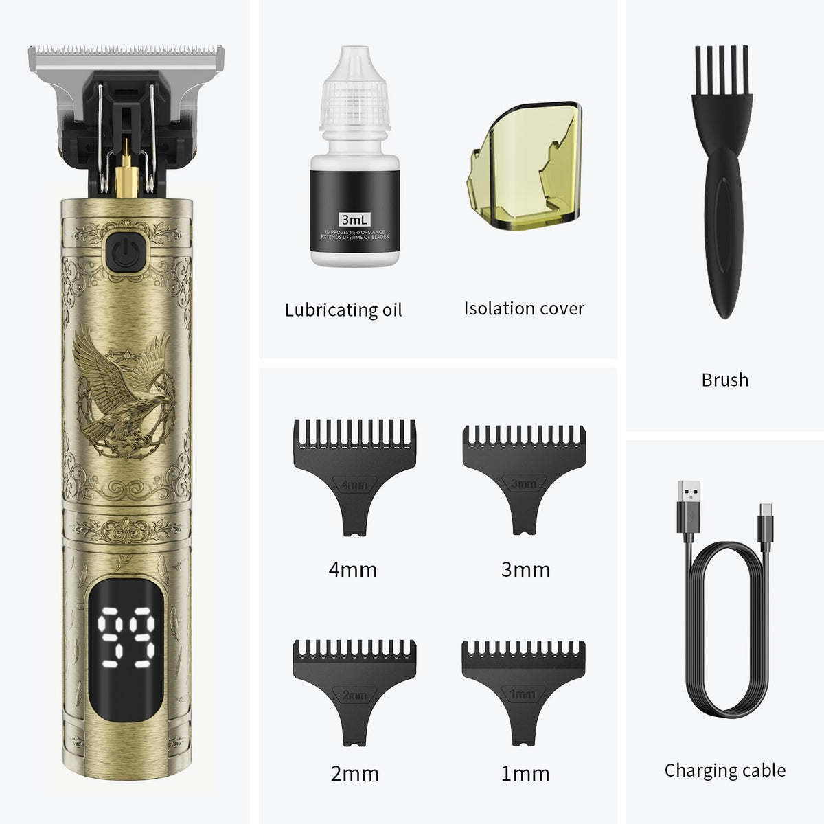 Solati metal body engraving detail showing ergonomic grip and durable construction