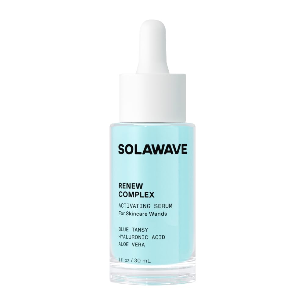 Solawave front packaging showing 1 oz serum and benefit of priming