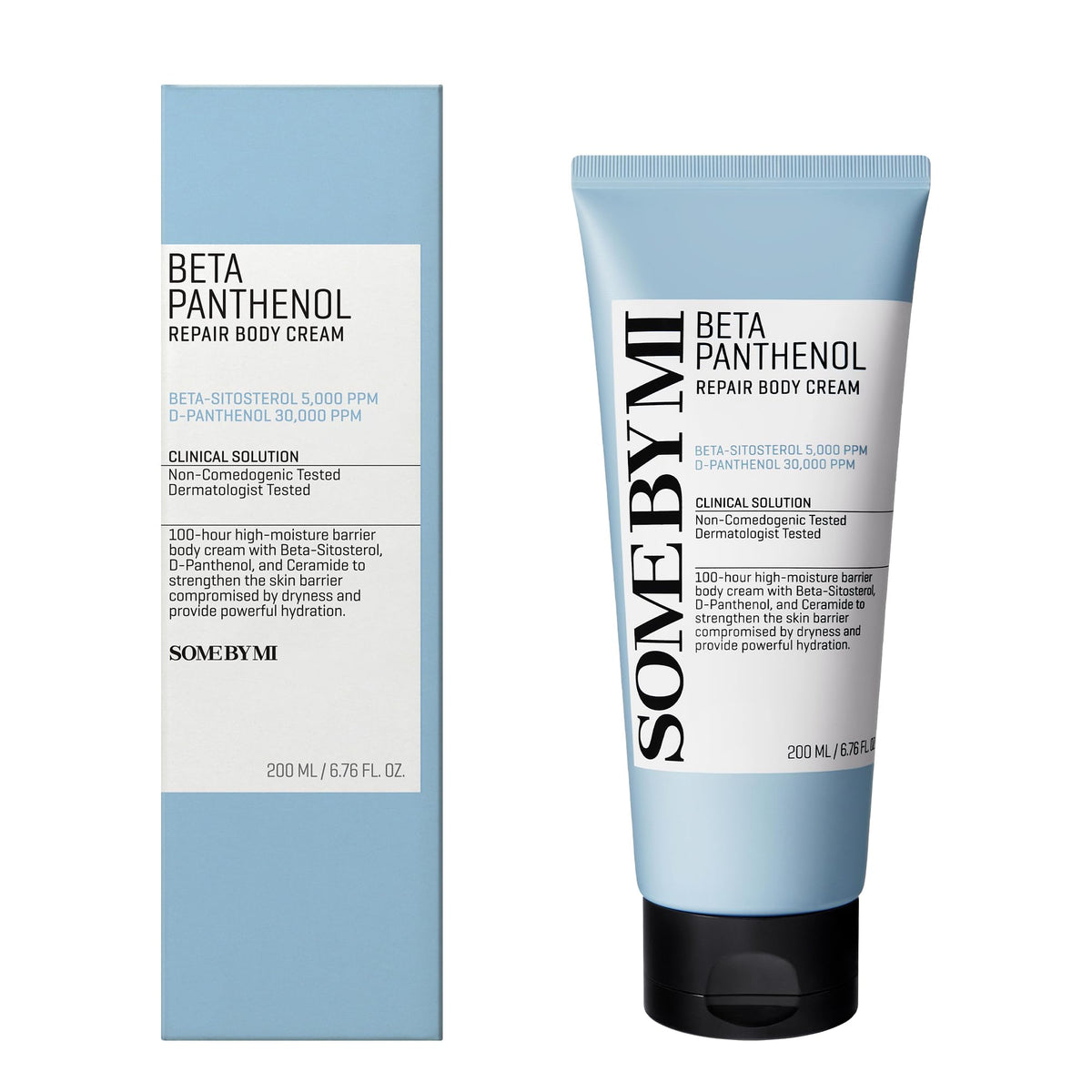 SOME BY MI outer packaging detail emphasizing trusted Korean skincare benefit