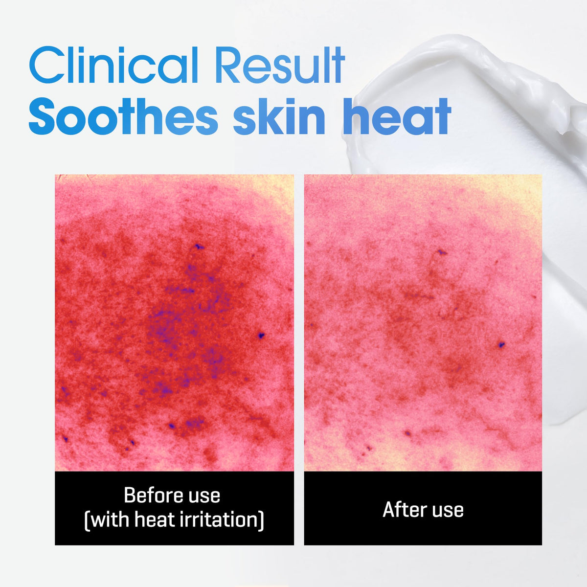 SOME BY MI dispensing cream from jar highlighting smooth application benefit