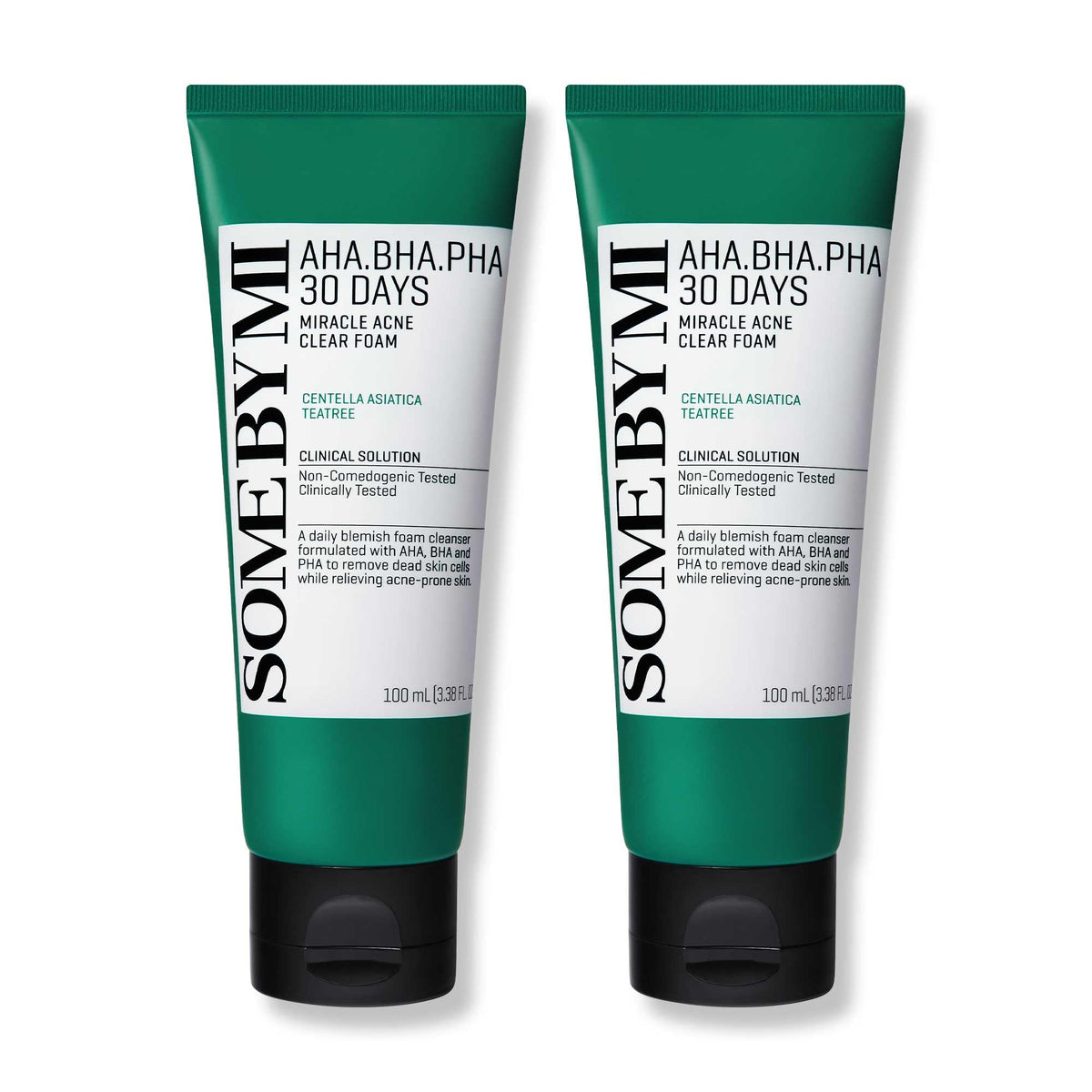 SOME BY MI front packaging showing twin pack and clear acne benefits