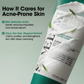 SOME BY MI dispensed foam amount demonstrating easy application