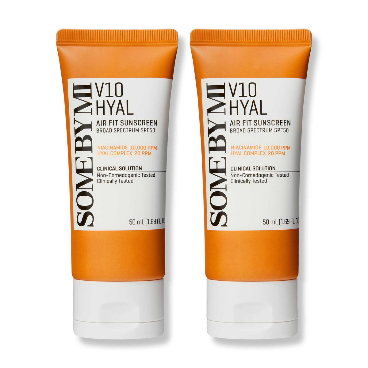 SOME BY MI front packaging showing SPF 50 and product benefits for easy identification