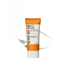 SOME BY MI front packaging showcasing SPF 50 and lightweight benefits