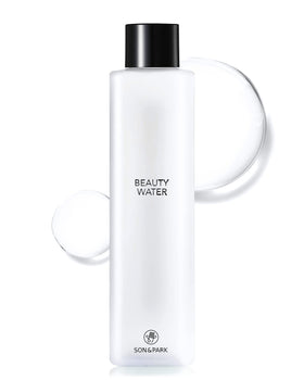 SON&PARK Beauty Water front bottle showing 340ml size and clean design