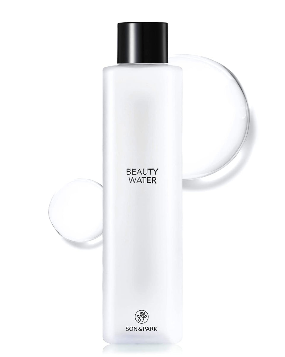 SON&PARK Beauty Water front bottle showing 340ml size and clean design