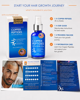 Sonora Supply Co. dropper dispensing small precise dose for targeted scalp application benefit