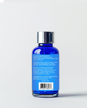 Sonora Supply Co. bottle on bathroom shelf in routine setting suggesting daily use benefit