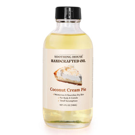 Soothing House label detail highlighting ingredients and scent profile benefits