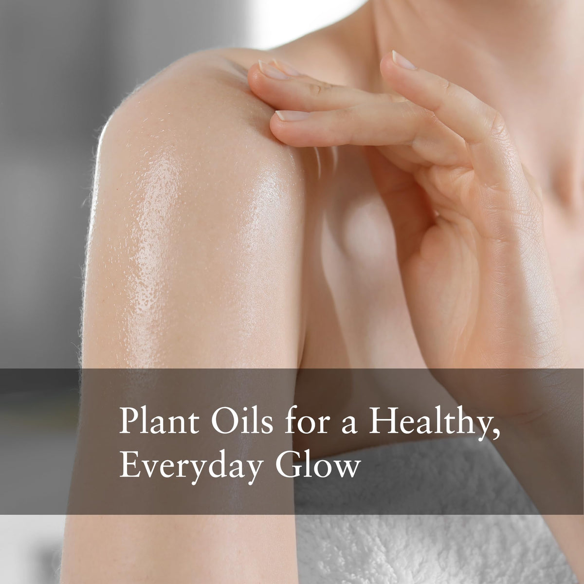Soothing House oil texture pouring from dropper demonstrating quick absorption