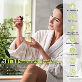Soothing House drops on skin showing quick absorption and immediate softening benefit