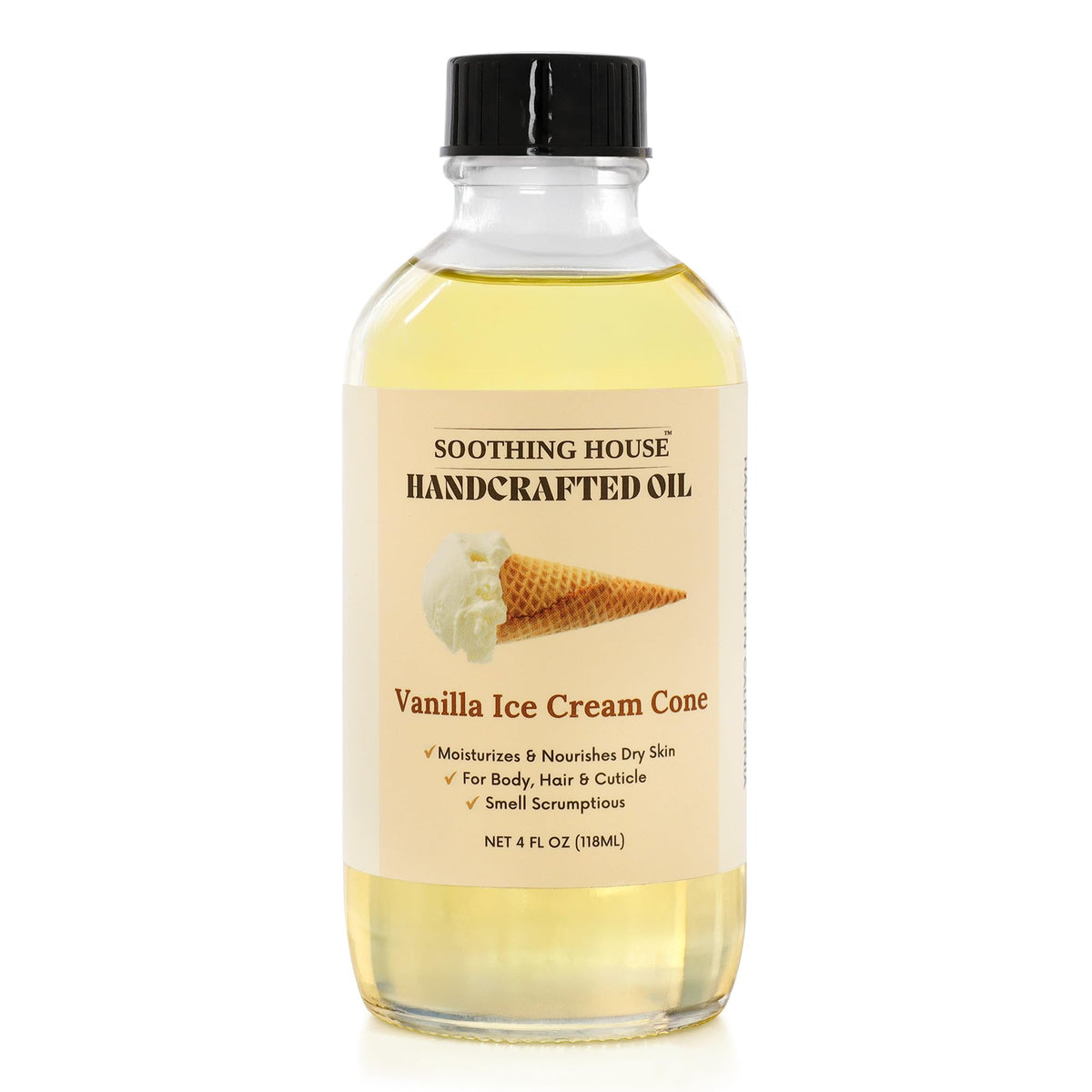 Soothing House label close-up showing ingredients and clean formulation benefits