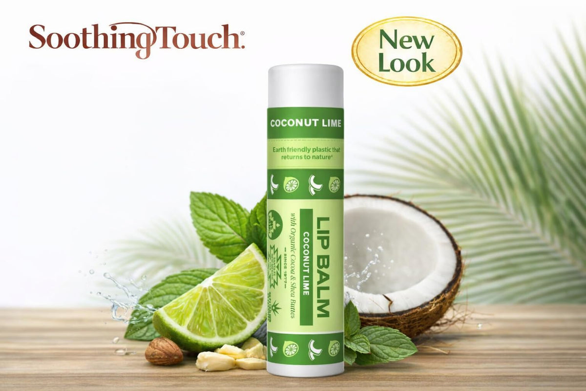 Soothing Touch balm in a purse during commute for on-the-go moisture and refreshment