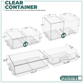 Sorbus wide drawer open with makeup offers easy access and tidy storage